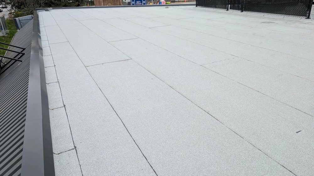 Soprema torch-on roof, Langley, Langley