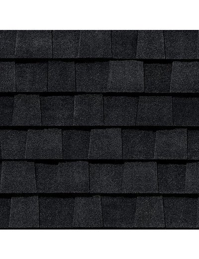 Max Def Cinder Black CertainTeed Landmark PRO colour sample