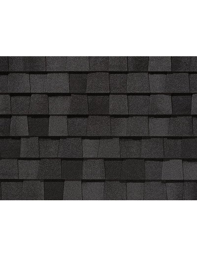 Max Def Moiré Black CertainTeed Landmark PRO colour sample