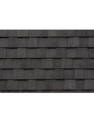 Moiré Black CertainTeed Landmark colour sample